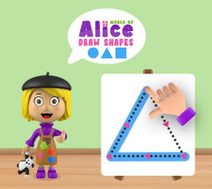 World of Alice Draw Shapes